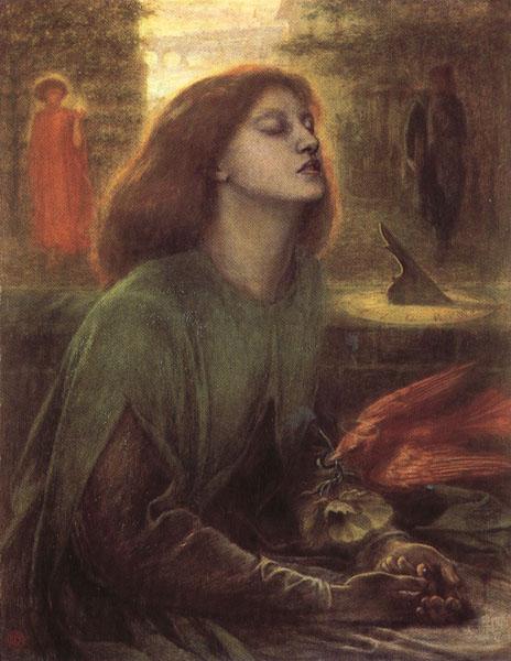 Dante Gabriel Rossetti Beata Beatrix Sweden oil painting art